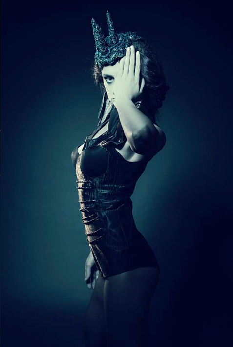Female model photo shoot of SIMONA, clothing designed by liil lidia sajdak