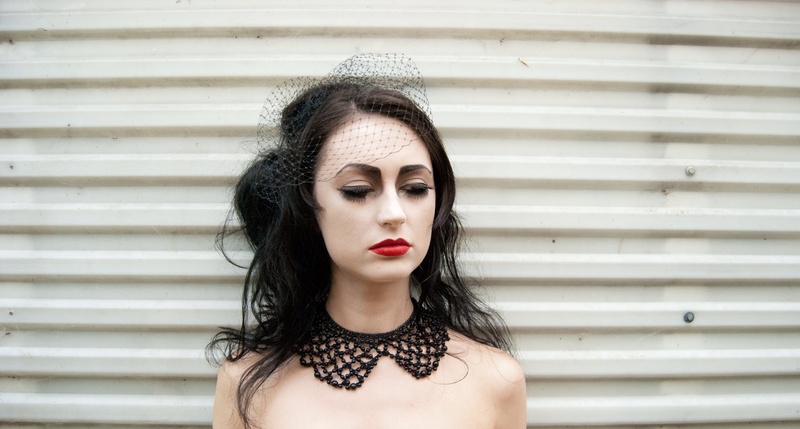 Female model photo shoot of Black Diamond Makeup