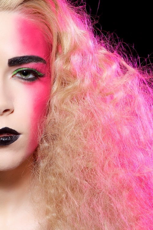 Female model photo shoot of Treychel, hair styled by Maki Mak