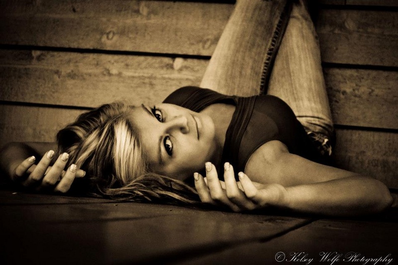 Female model photo shoot of Kelsey Wolfe