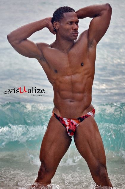 Male model photo shoot of Kai Bell in South Beach