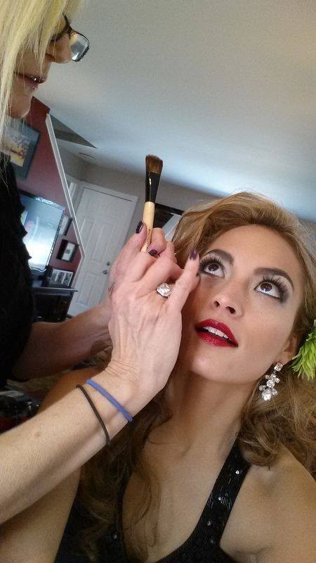 Female model photo shoot of Makeup with Dana