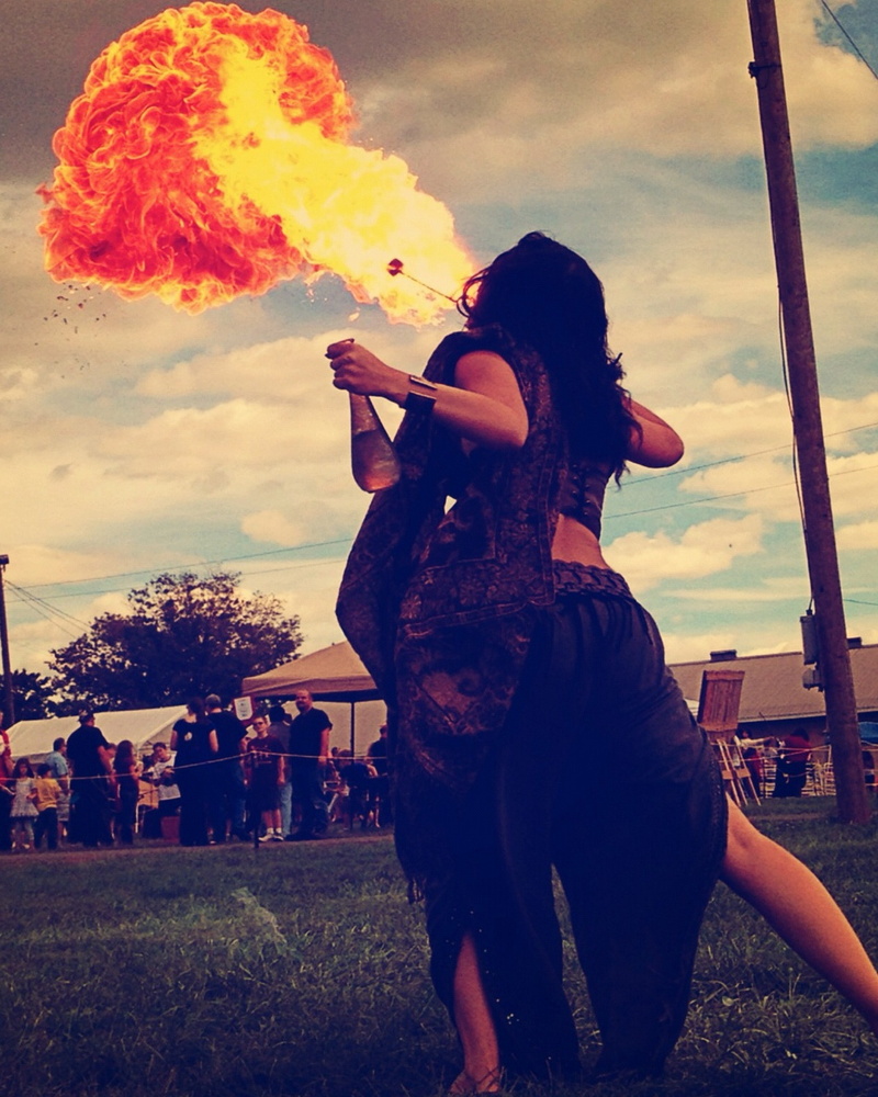 Female model photo shoot of Nikki Najjarian in The Village Faire 2012