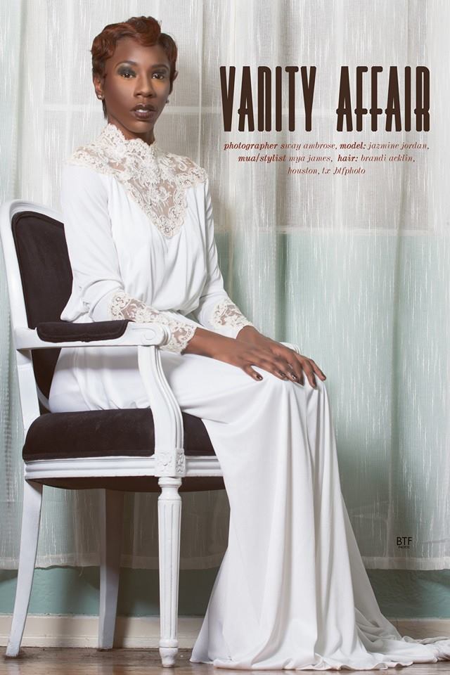 Female model photo shoot of  Nigerian Blacksheep