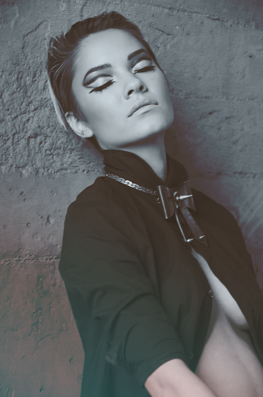 Female model photo shoot of Andrea Allison in DTLA