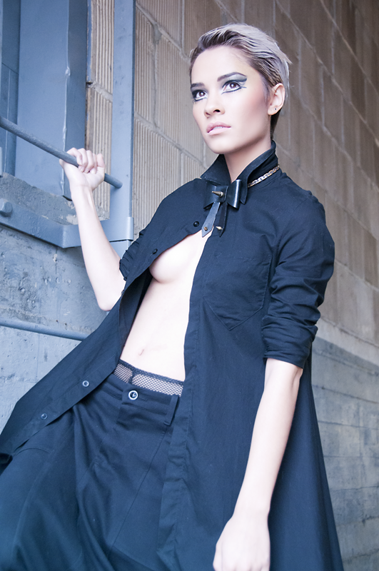 Female model photo shoot of Andrea Allison in DTLA
