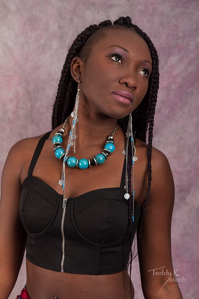 Female model photo shoot of Mwinye Sug