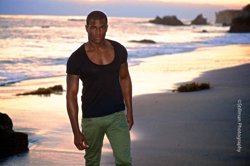 Male model photo shoot of Stillman Photography and Thierry P in El Capitan Beach, CA