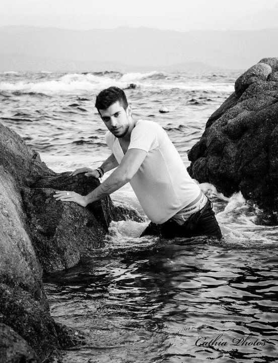 Male model photo shoot of Remy garde in corsica