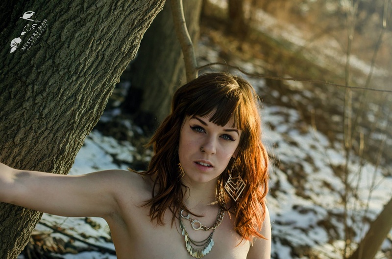 Female model photo shoot of Meg Means by Mystery Man Photography