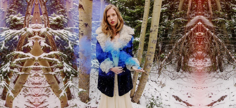 Female model photo shoot of AnnieStardust in Nederland, Colorado