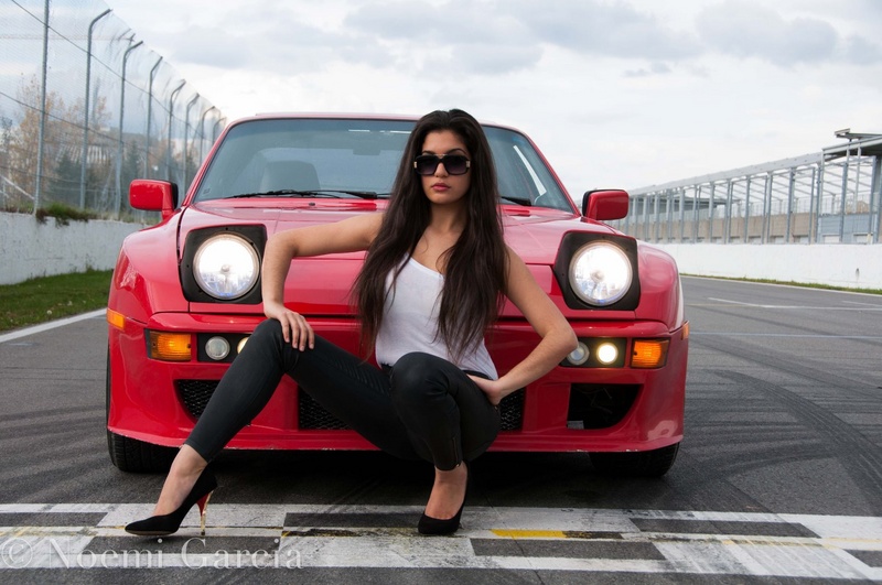 Female model photo shoot of Jessica Kallas in Circuit Gilles Villeneuve