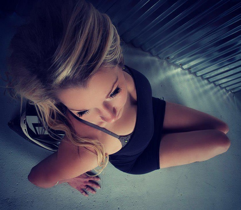 Female model photo shoot of KirstieKayKantor by Blackheart Studio