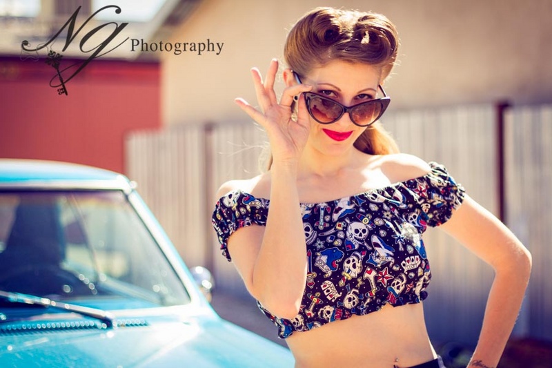 Female model photo shoot of NG Photogarphy and Emmy DeLight in Tucson, AZ