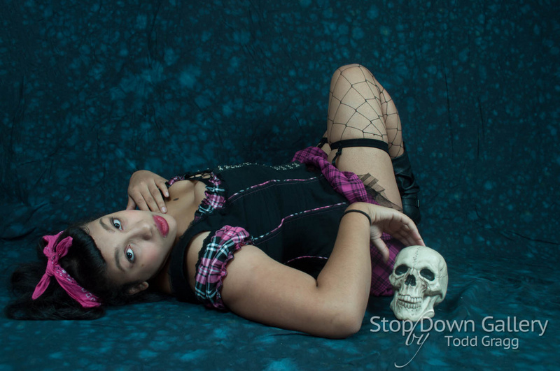 Female model photo shoot of Kandi Leo by Stop Down Gallery