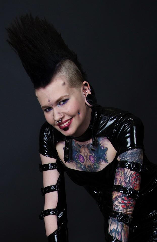 Female model photo shoot of tattooedtrish