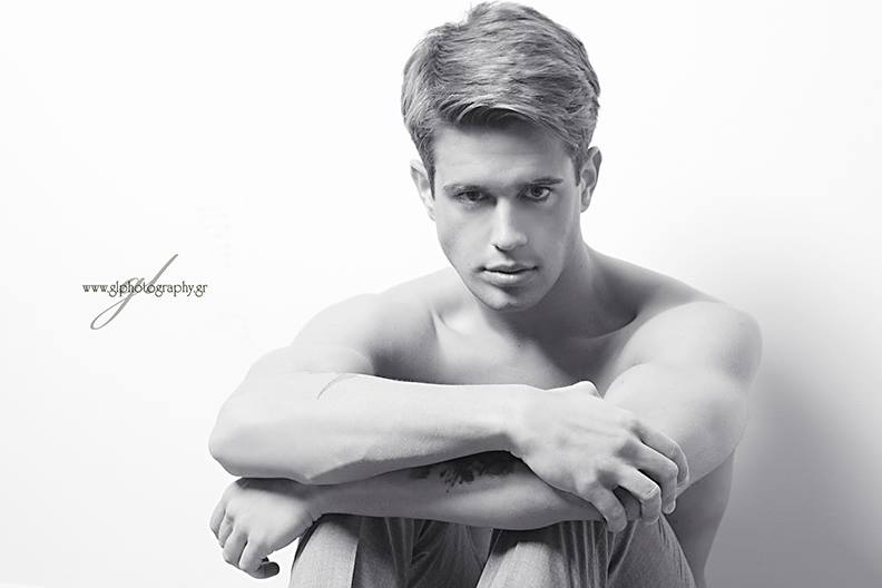 Male model photo shoot of George Louvaris 