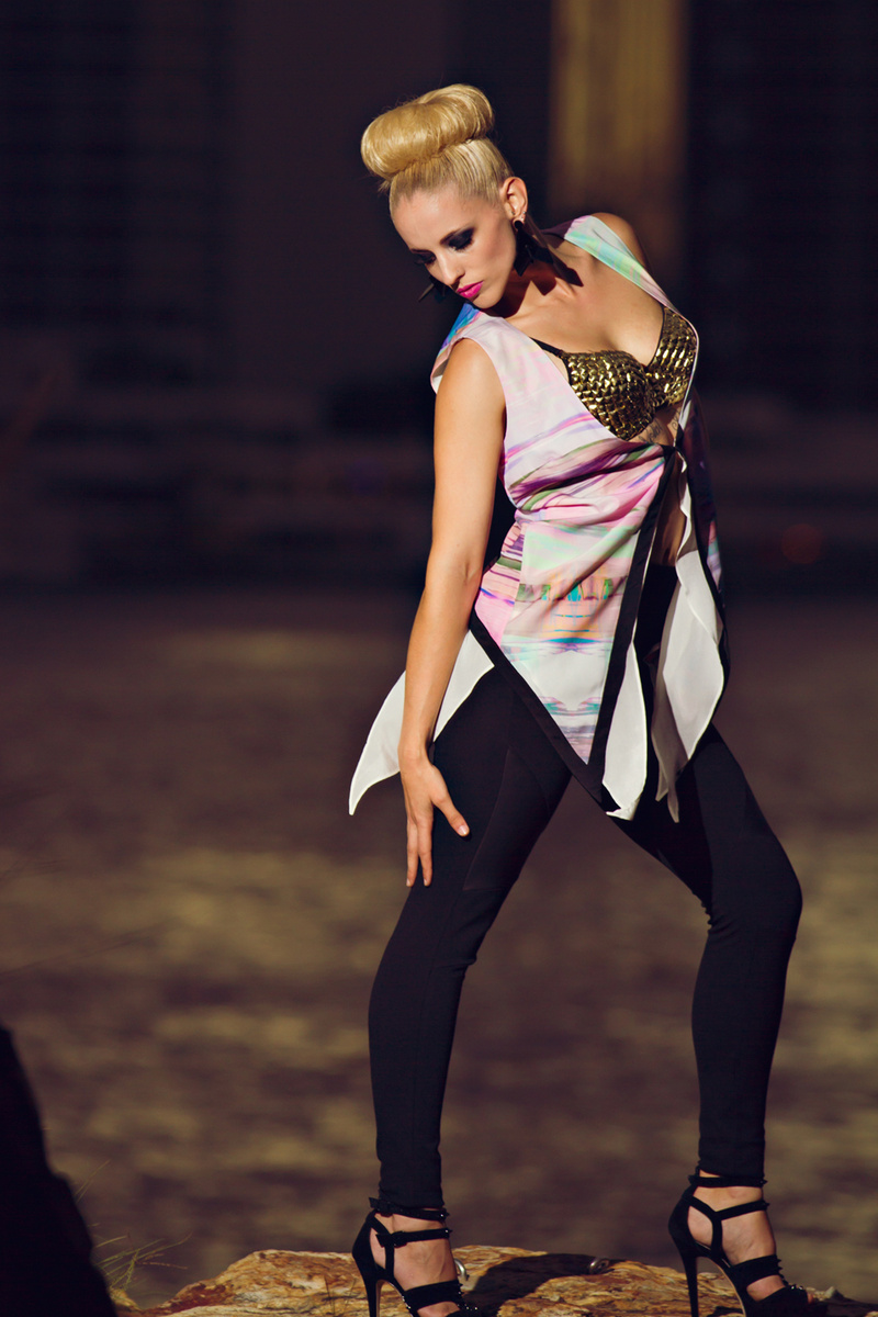 Female model photo shoot of Minta Entertainment in Brisbane, wardrobe styled by Ashleigh Slattery, makeup by Andrea Mizzi
