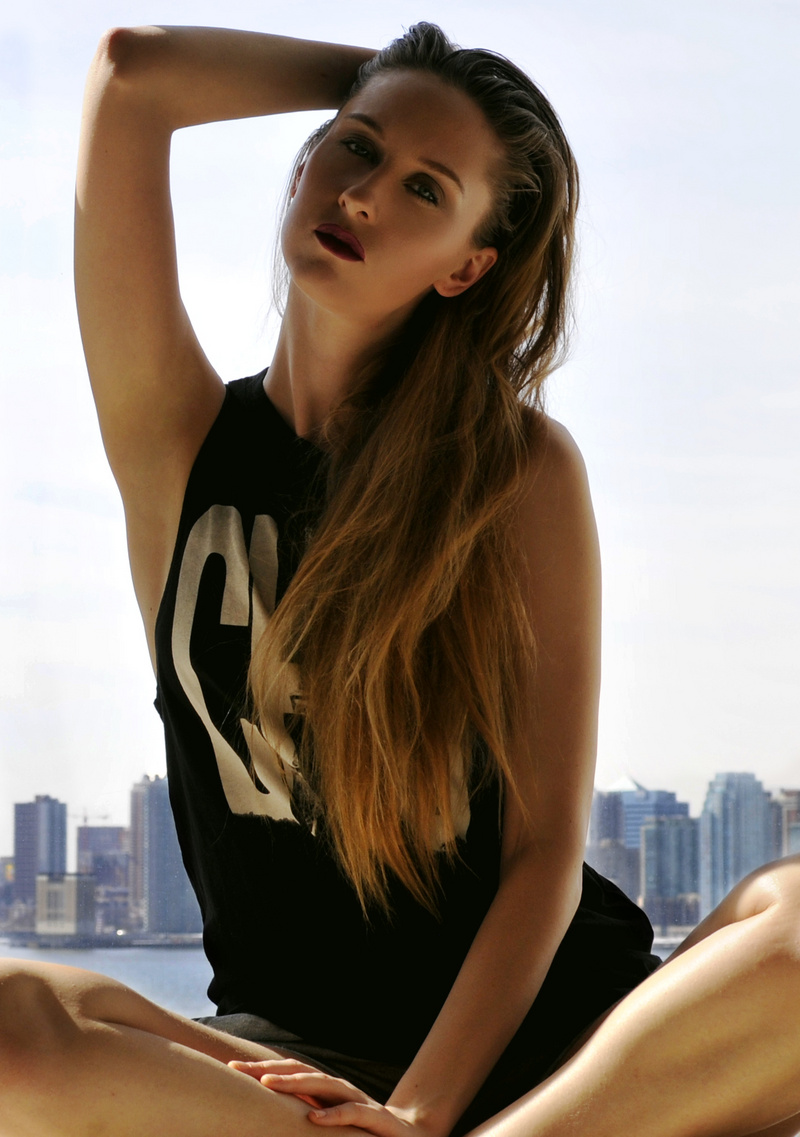 Female model photo shoot of Lilia Kochetova in New York