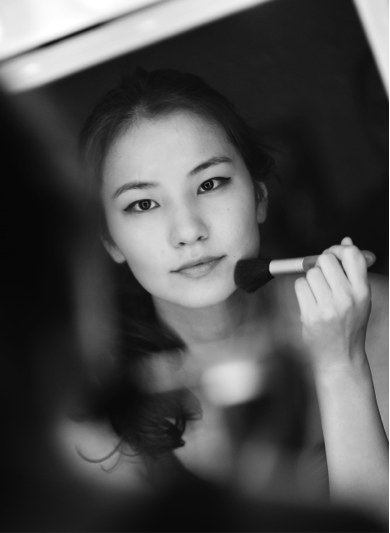 Female model photo shoot of Zarina Rose Moon in Jen Studio Brunei