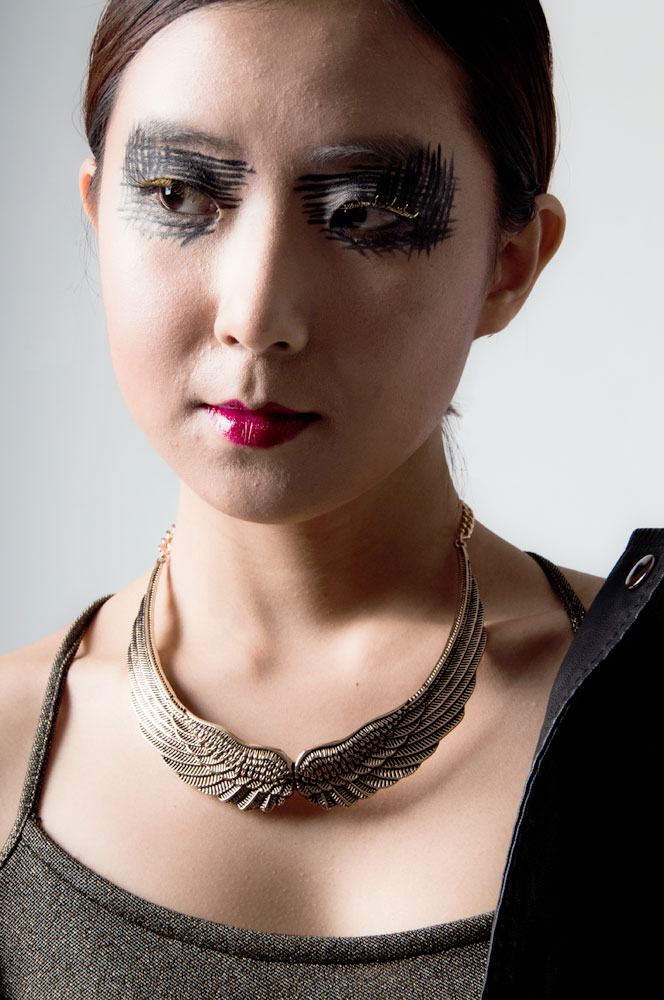 Female model photo shoot of MUA Lisa Lee