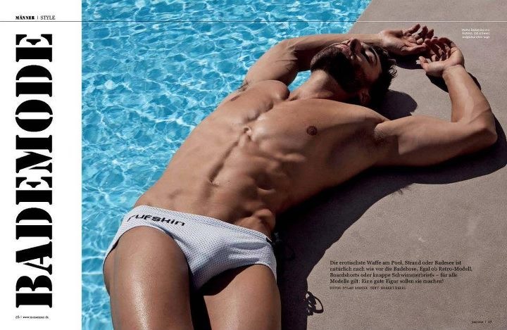 Male model photo shoot of JohnStrand by DylanRosser and rufskin studio in Palm Springs CA