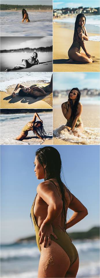 Female model photo shoot of Margie Mistica by Johny Jordan in Maroubra Beach