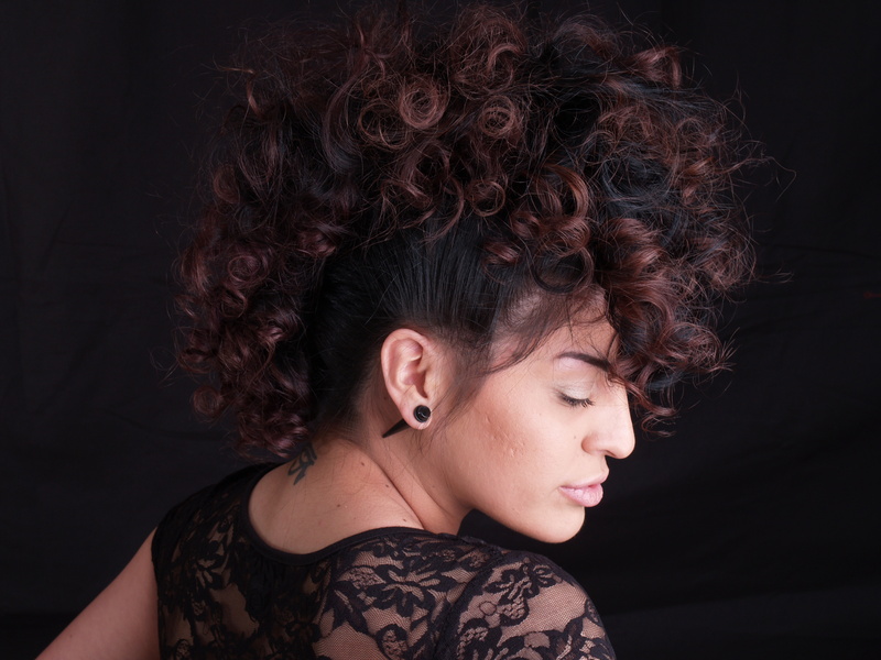 Female model photo shoot of Curly Motif Hair Studio by Posture Studios