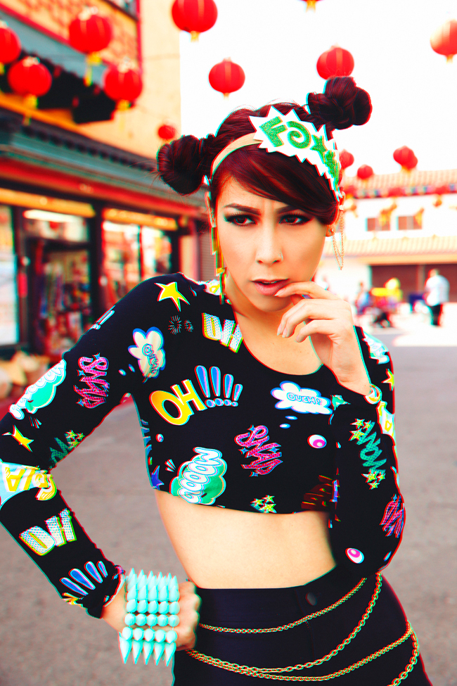 Female model photo shoot of Jalanis in ChinaTown, retouched by Mary Tap Photograhy