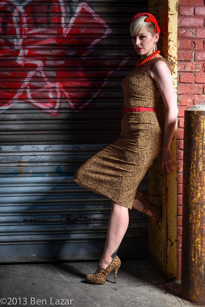 Female model photo shoot of Clara Coquette by Ben Lazar in Brooklyn, NY