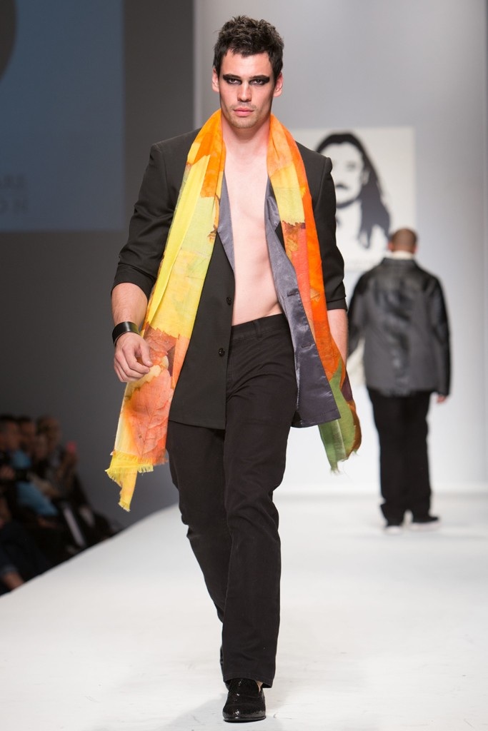 Male model photo shoot of Pat Fitz in Style Fashion Week at LA Live (2014)