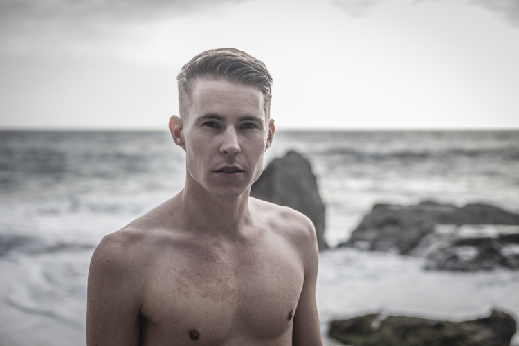 Male model photo shoot of Bryan Heflin in Laguna Beach
