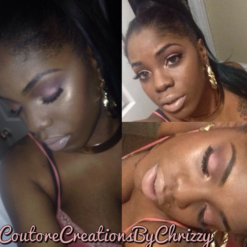 Female model photo shoot of Chrizzy Coutore MUA