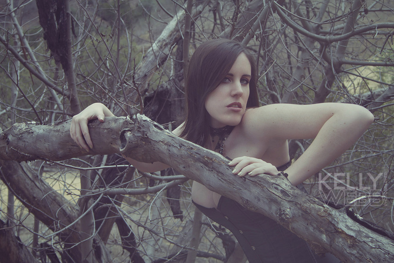 Female model photo shoot of Andrea Stellar by Kelly Webb in Griffith Park