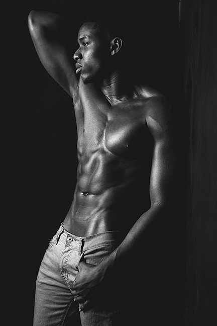 Male model photo shoot of Brad QK by bluephotonyc
