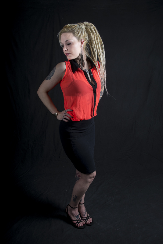 Female model photo shoot of Nat Nemisis by Mike J E Photography