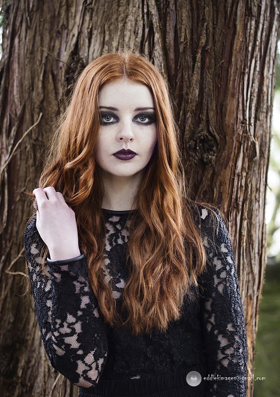 Female model photo shoot of Makeup by Li  and Grace1 by Eddie Kav in Dublin