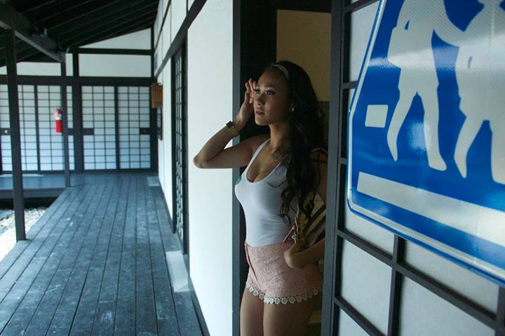 Female model photo shoot of Lolalolaaa in Morikami