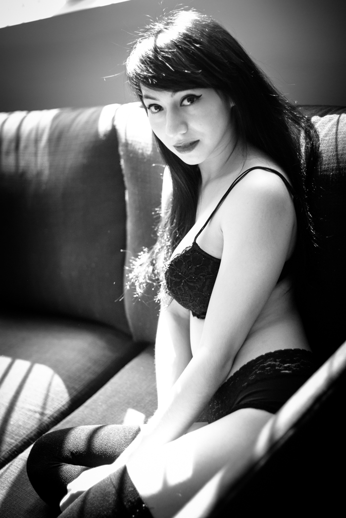 Female model photo shoot of XxSpotless_MindxX by NB Photographie
