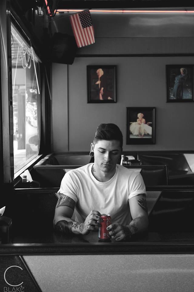 Male model photo shoot of Chase Fontenot in Mel's Diner/Lafayette, LA