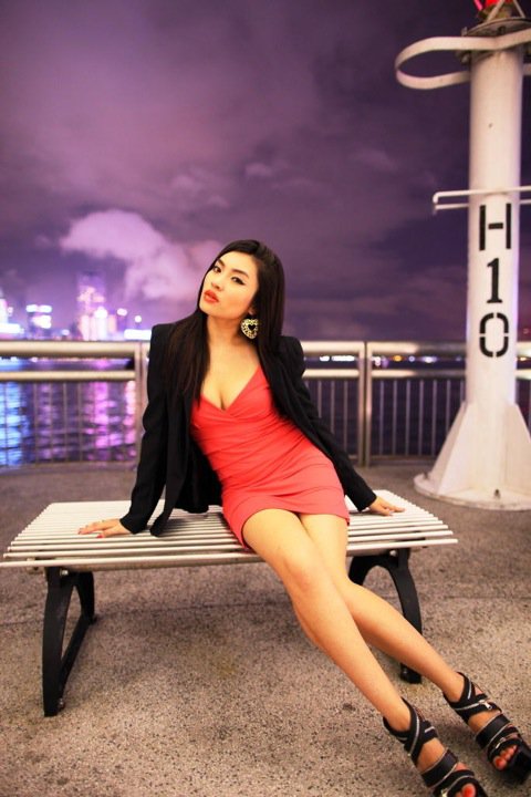 Female model photo shoot of Felicia Sin in Central, HK