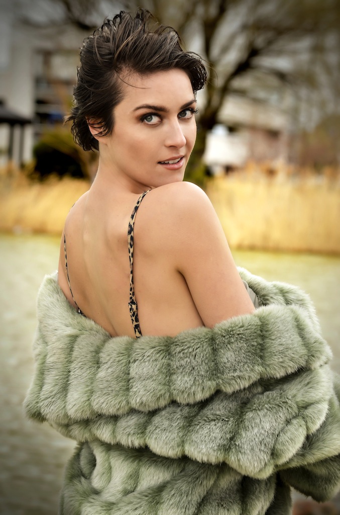 Female model photo shoot of Skinlab