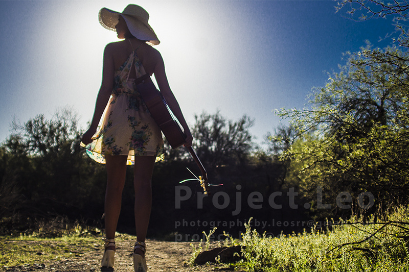 Male and Female model photo shoot of Project Leo and Nella in Arizona