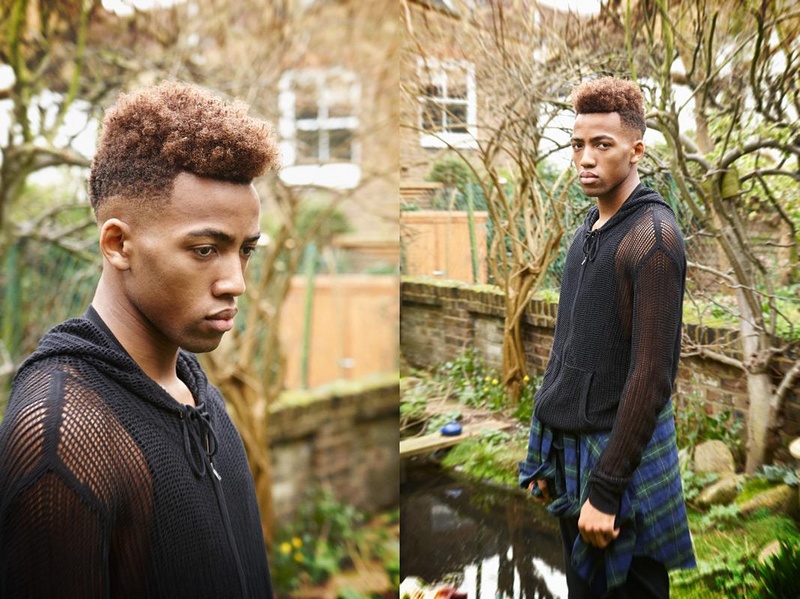 Male model photo shoot of Jacade Simpson by Nick Treviss in London