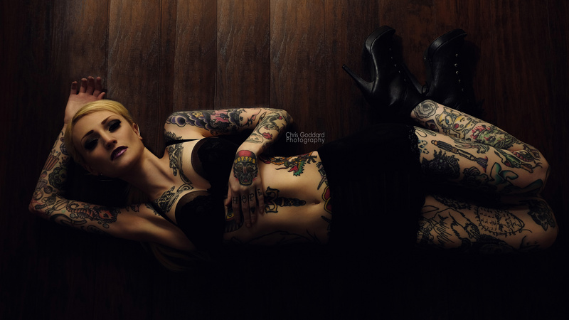 Female model photo shoot of Heather Rabbit