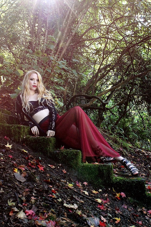Female model photo shoot of Treychel by Cassie Devaney
