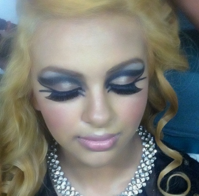 Female model photo shoot of MakeupByBrei in San Diego