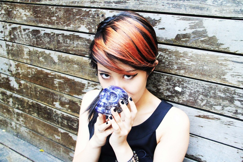 Female model photo shoot of Eunice Yin