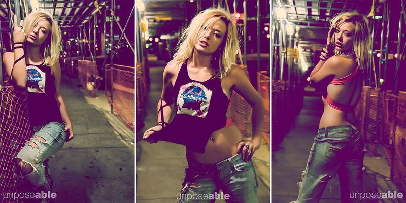 Female model photo shoot of Stormy Daze in Downtown Denver