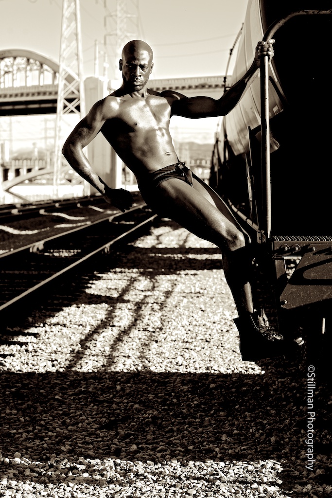 Male model photo shoot of Samario by Stillman Photography in Los Angeles -Warehouse/Arts District
